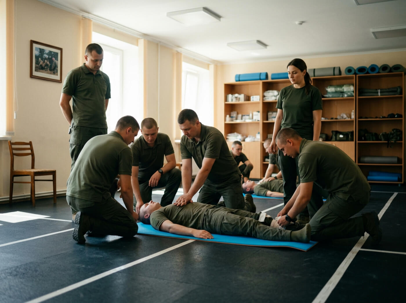 Бомби нищили їх будинки, але не зламали волю. Про що спілкуються на курсах такмеду