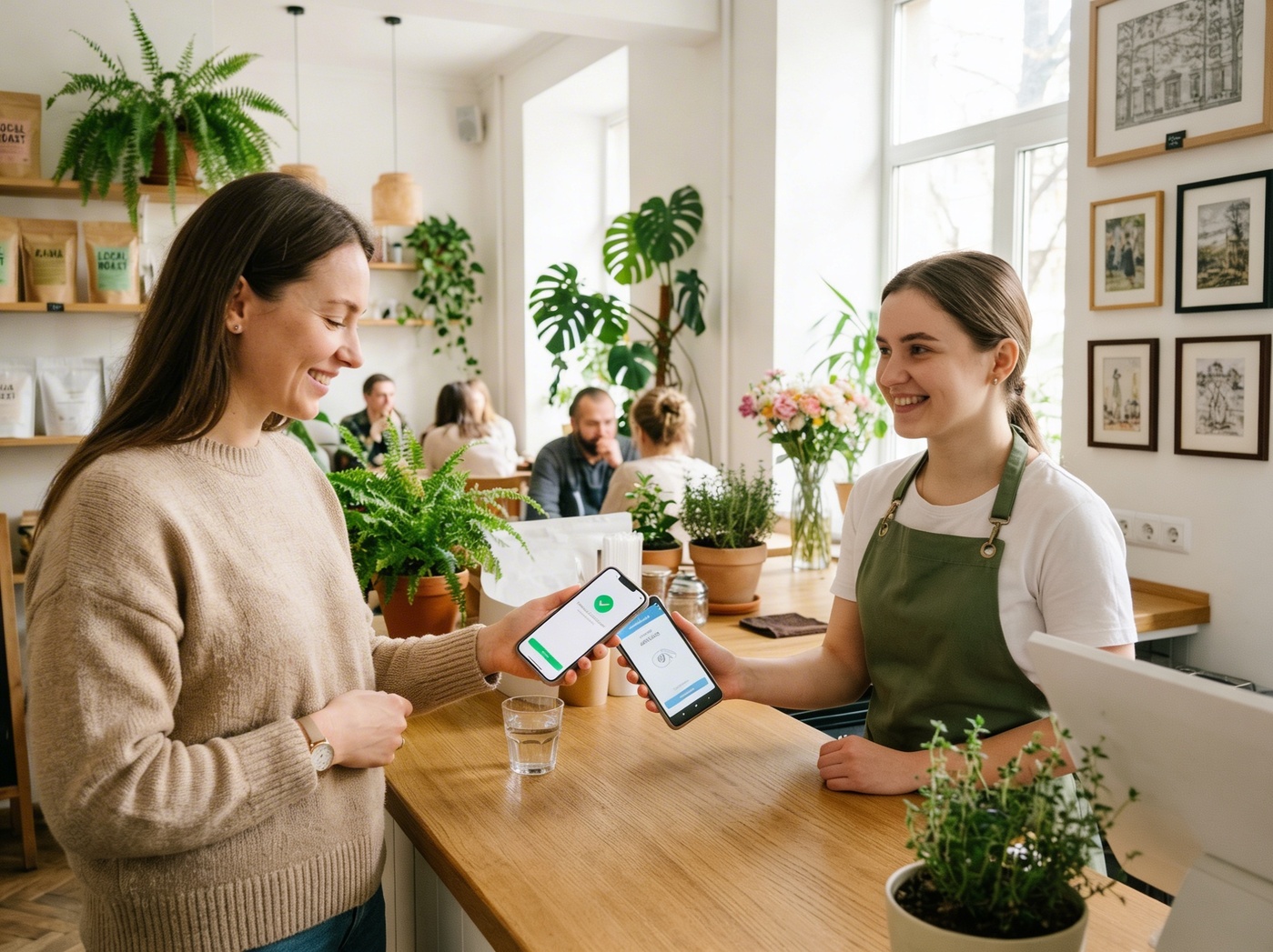 Термінал у смартфоні від Ощадбанку