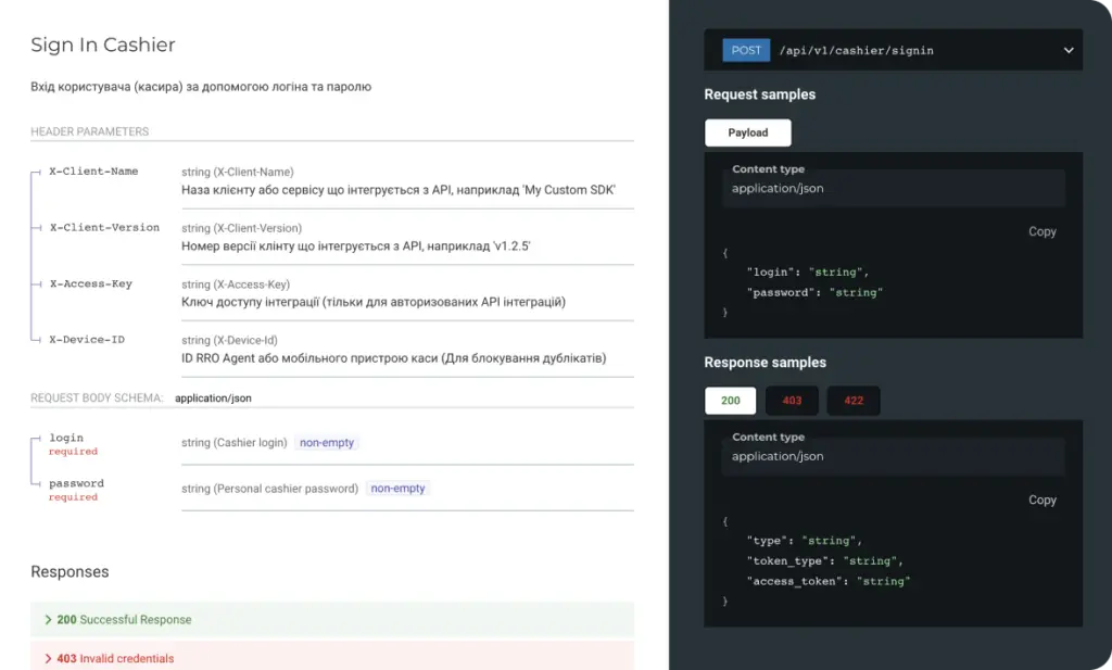 Ознайомтесь з API Чекбокс