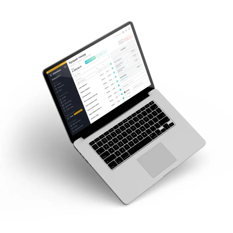 Checkbox Каса у браузері